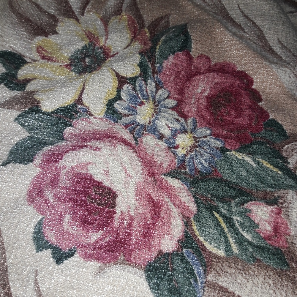 1940'S VTG "GLENCOURT" BARCLOTH PANEL! 87 X 39! - Picture 7 of 8